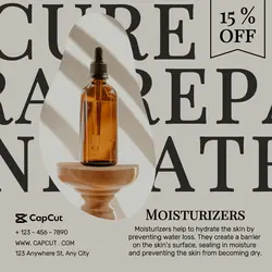 Skin Care Moisturizers Promotion Instagram Post