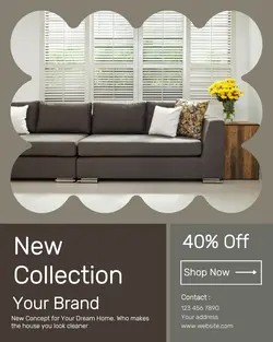 Furniture for sale instagram post