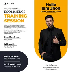 Business Online Training Session Instagram Post