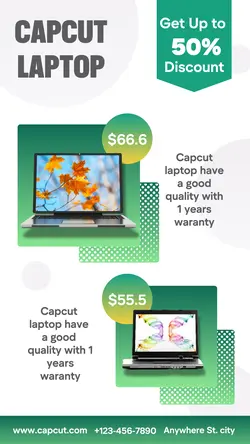 Electronic Laptop Discount Business