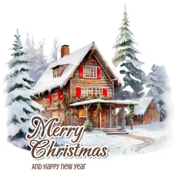 Christmas Card For Instagram Post
