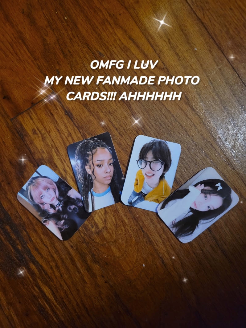 ¡Tarjetas fotográficas hechas por fans!