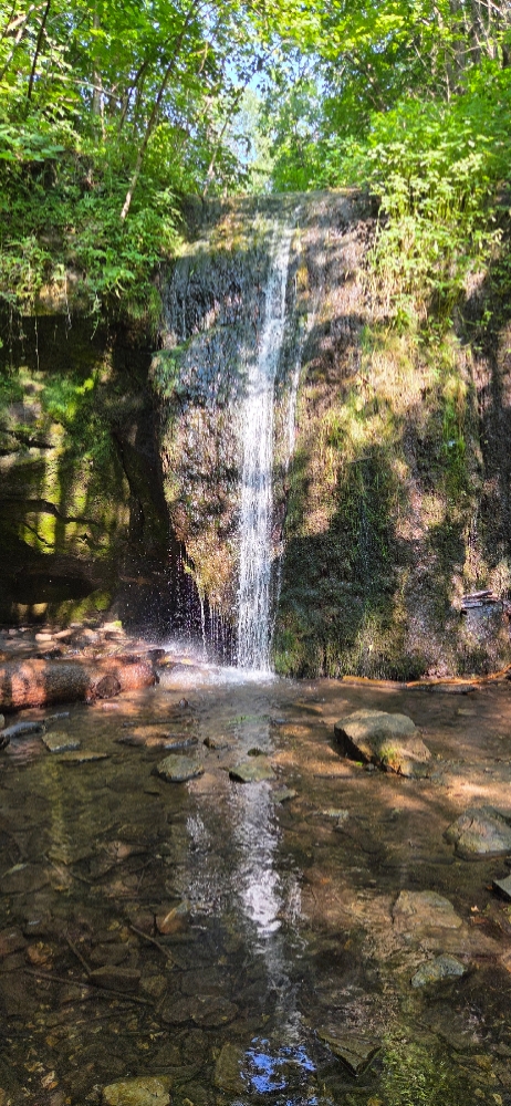 hidden waterfall