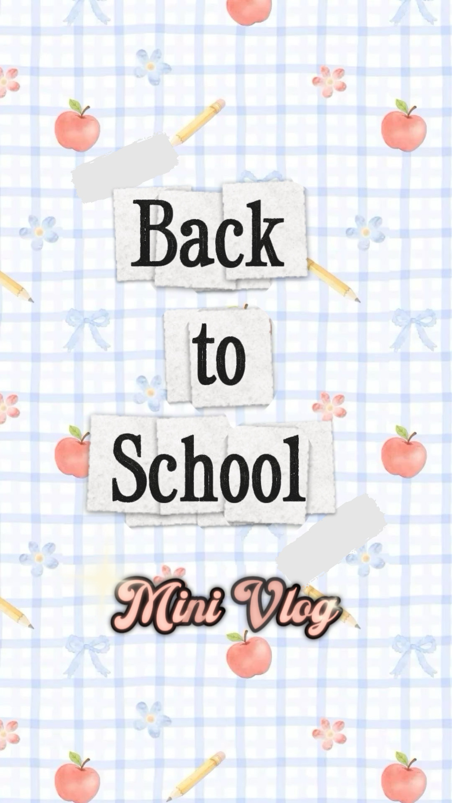 Back to School Vlog