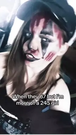 Clown makeup