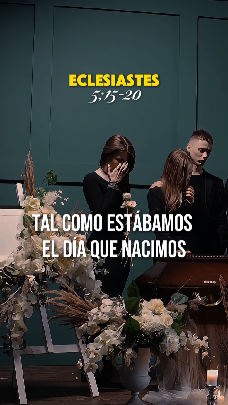 Eclesiastes 5;15-20