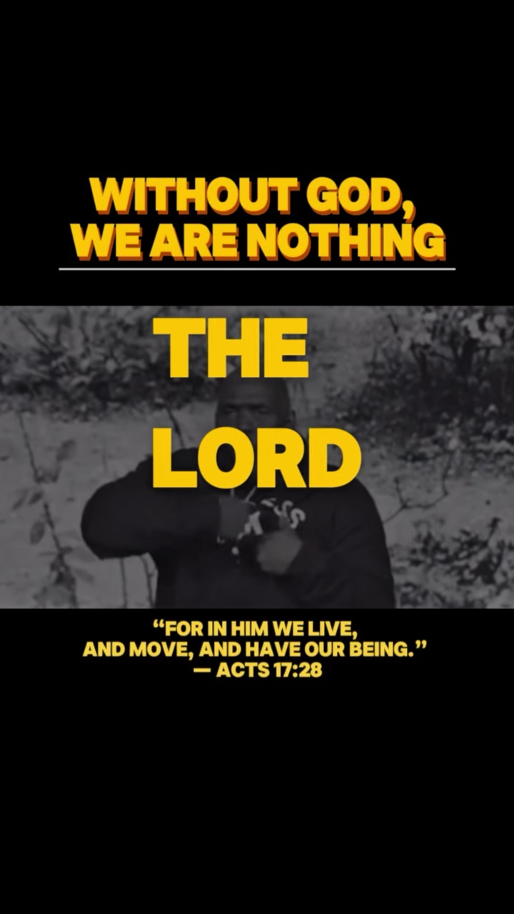 Praise God for all