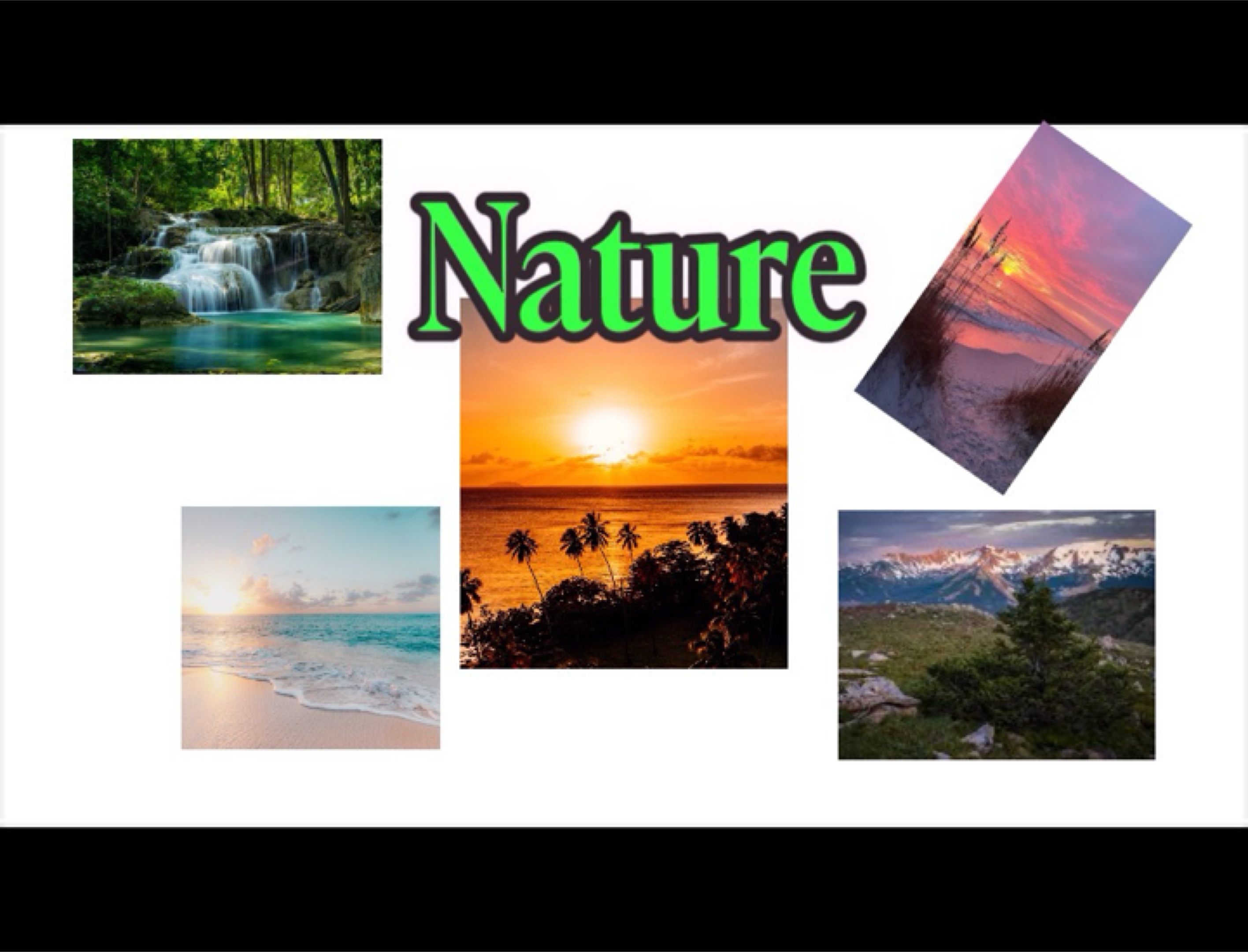 Nature template 