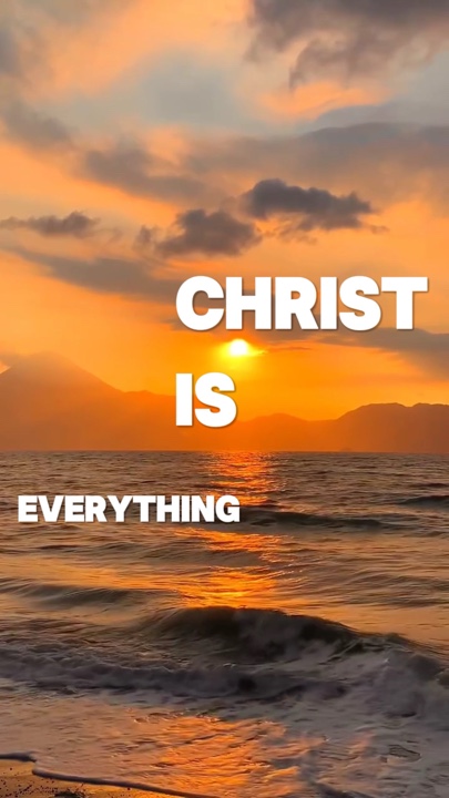 Cristo lo es todo