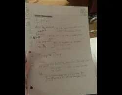Science Notes…