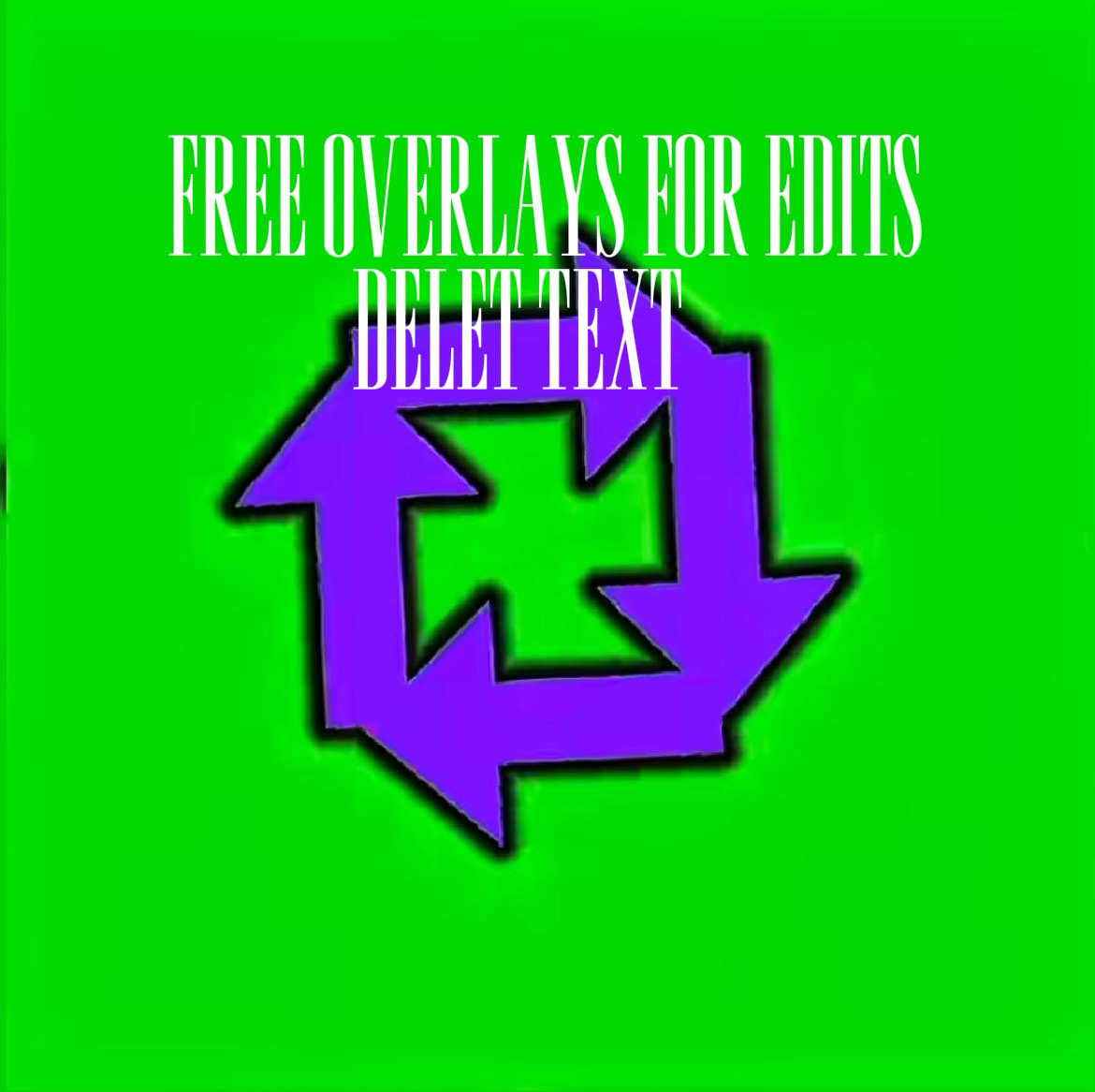 Overlay for edits
