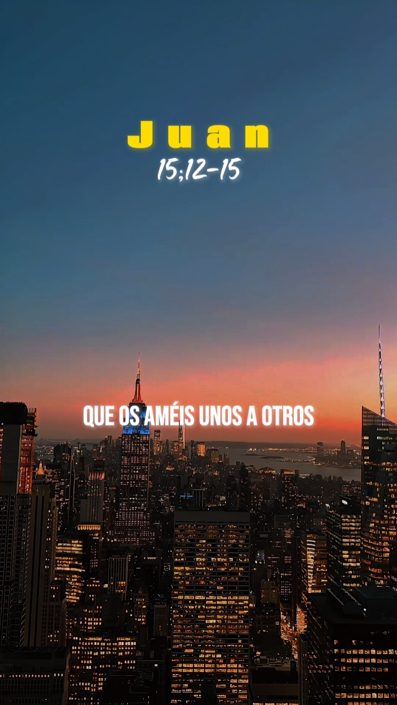 João 15; 12-15