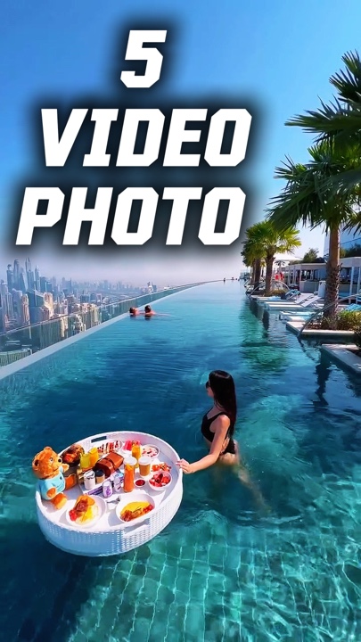 5 clips or photos 