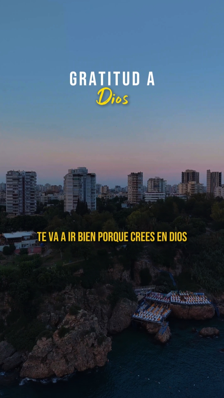 Gratitud a Dios 