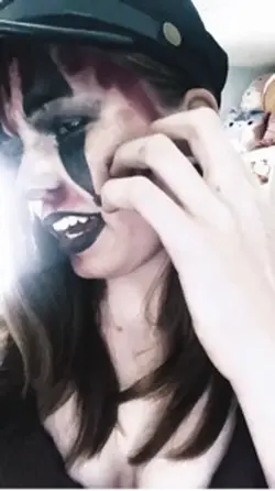 Clown makeup