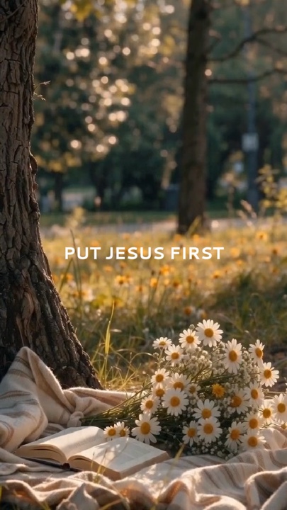 Jesus primeiro 