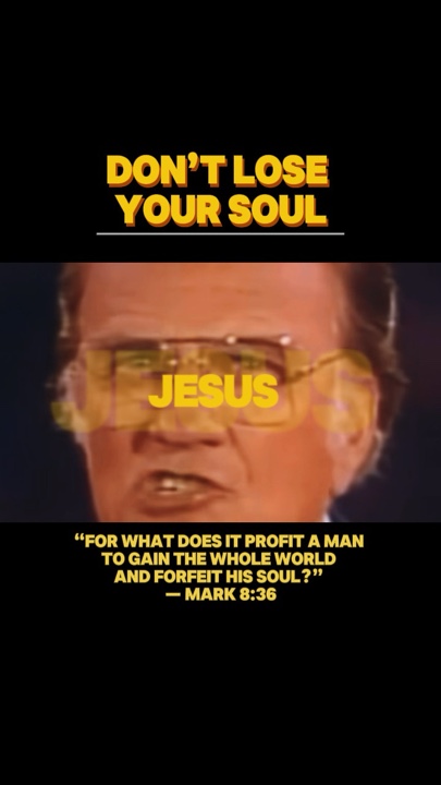 Don’t lose ur soul