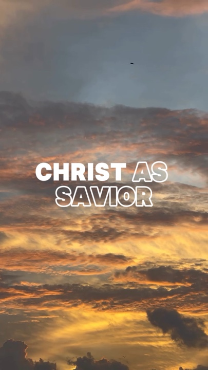 Cristo es nuestro Salvador