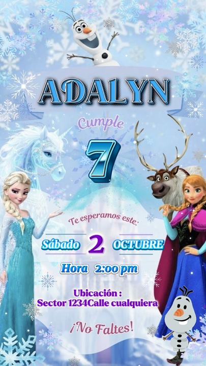 Convite Congelado