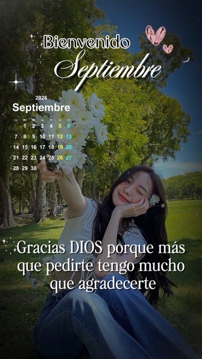 Hola septiembre 