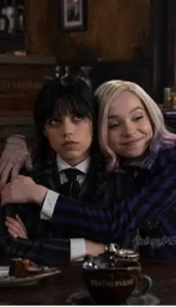 Wednesday and Enid