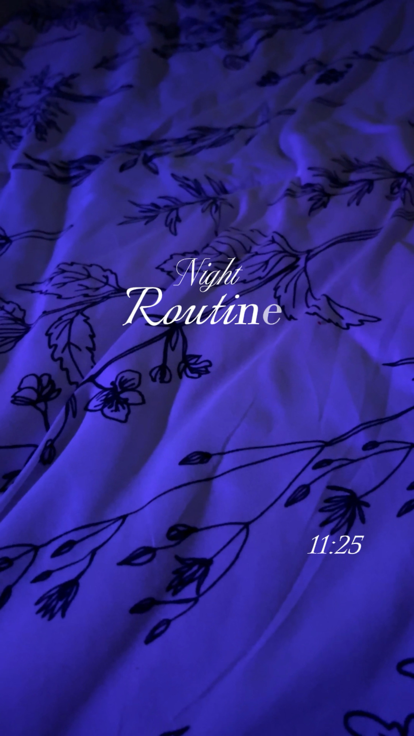 Routine nocturne 